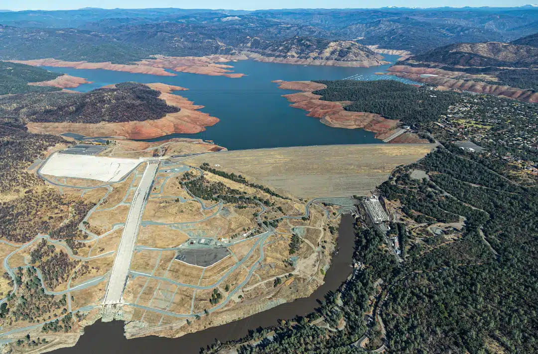 Oroville Dam. Credit DWR